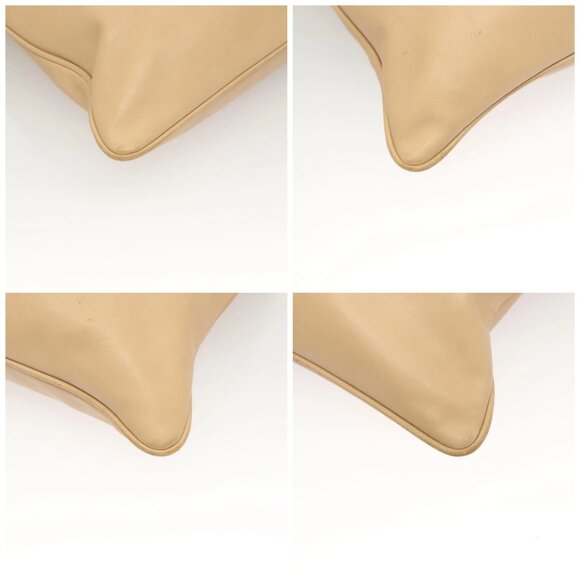 GUCCI Shoulder Bag Leather Beige Silver Auth bs27650 - Picture 16 of 16